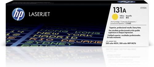 خرطوشة حبر 131A الاصلية بلون الأصفر ماجنتا لطابعة ليزرجيت من اتش بي، موديل Cf213A