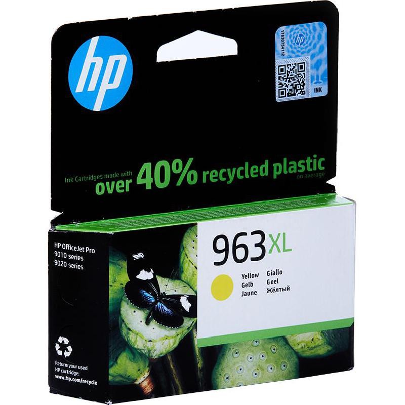 HP 963 Yellow Original Ink Cartridge - 3JA25AE